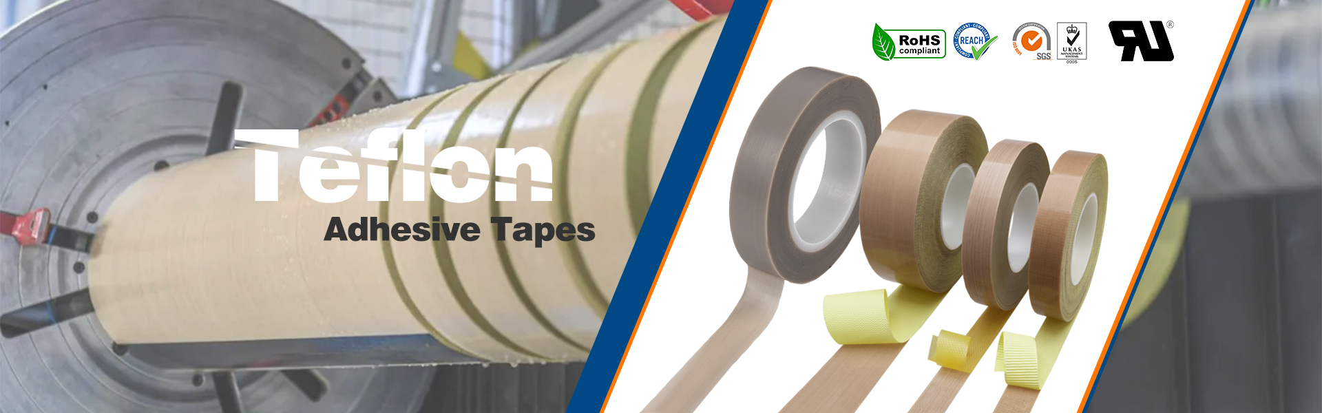 PTFE Teflon Fiberglass Adhesive Tapes China Manufacturers and Suppliers